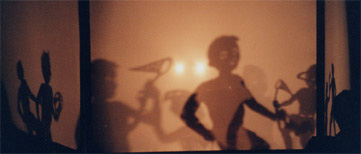 Body Tjak shadow puppets